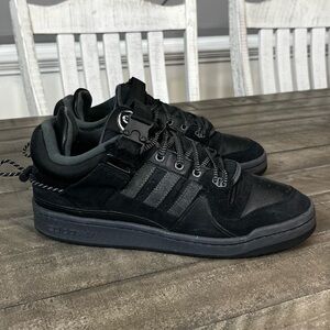 Adidas Bad Bunny × Forum Buckle Low Back to School Triple Black, Size 11